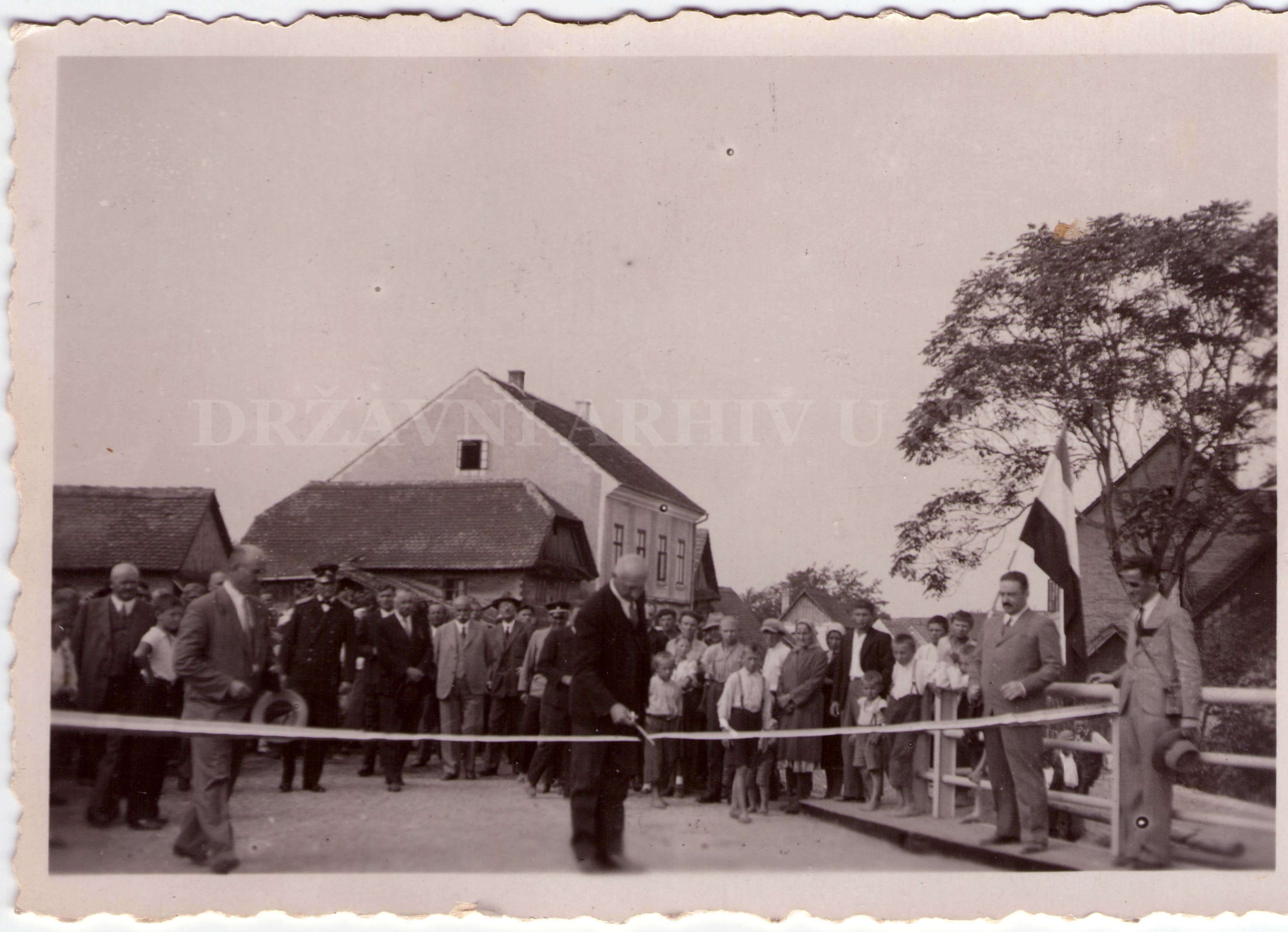 Puštanje mosta na Odri u promet, 1934.god.